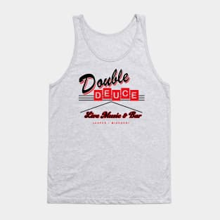 Double Deuce Roadhouse Sign Lts Tank Top